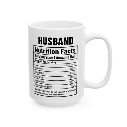 To My Husband | Ceramic Mug, (11oz, 15oz)