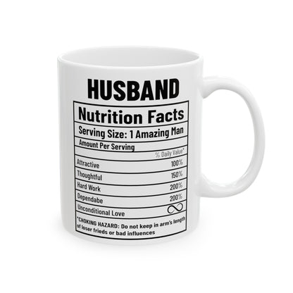 To My Husband | Ceramic Mug, (11oz, 15oz)