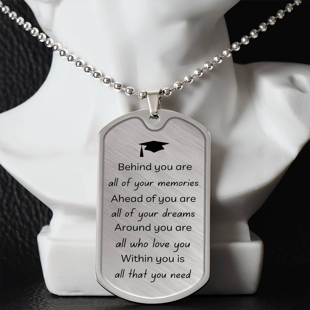 Graduation Dog Tag Gift (Best Seller)