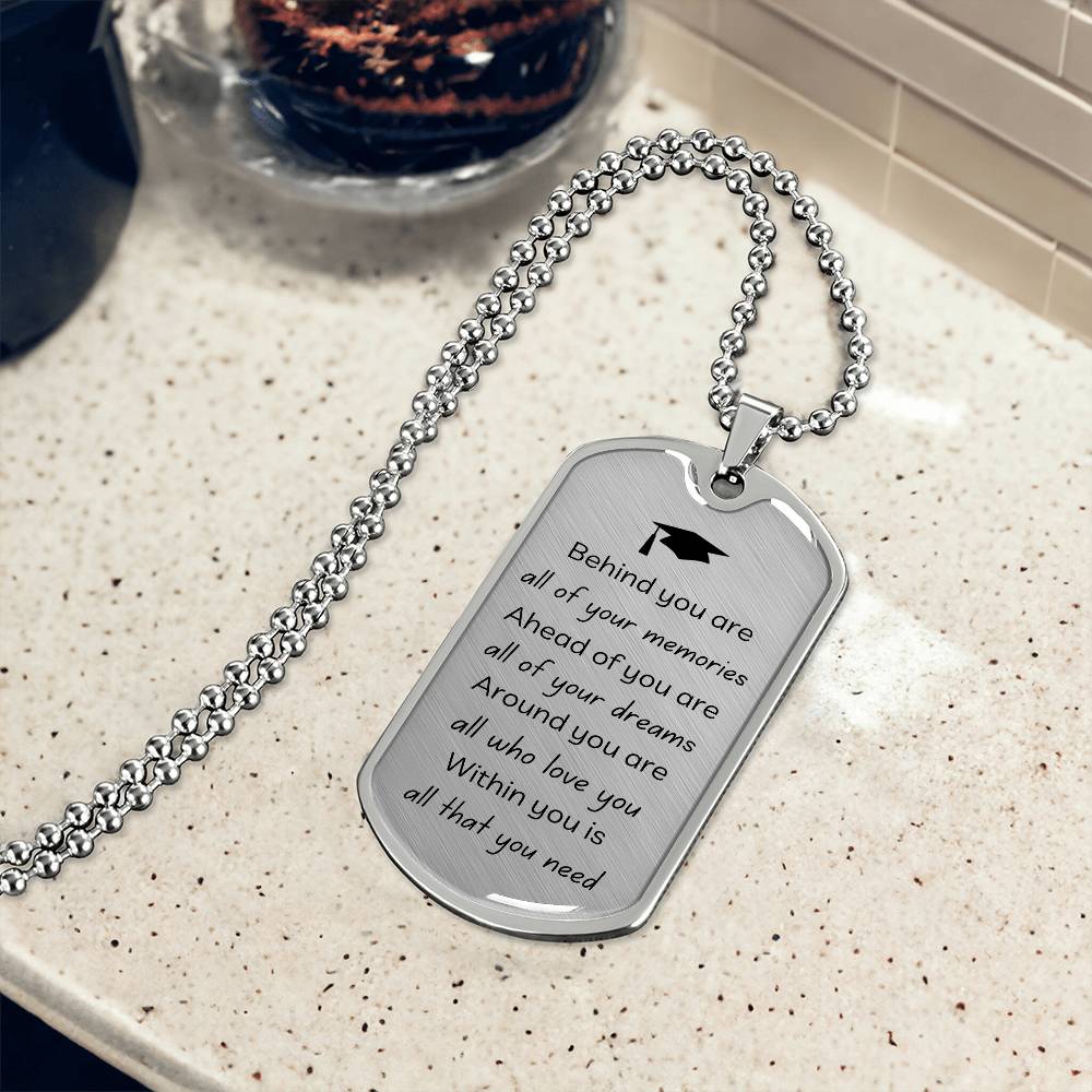 Graduation Dog Tag Gift (Best Seller)