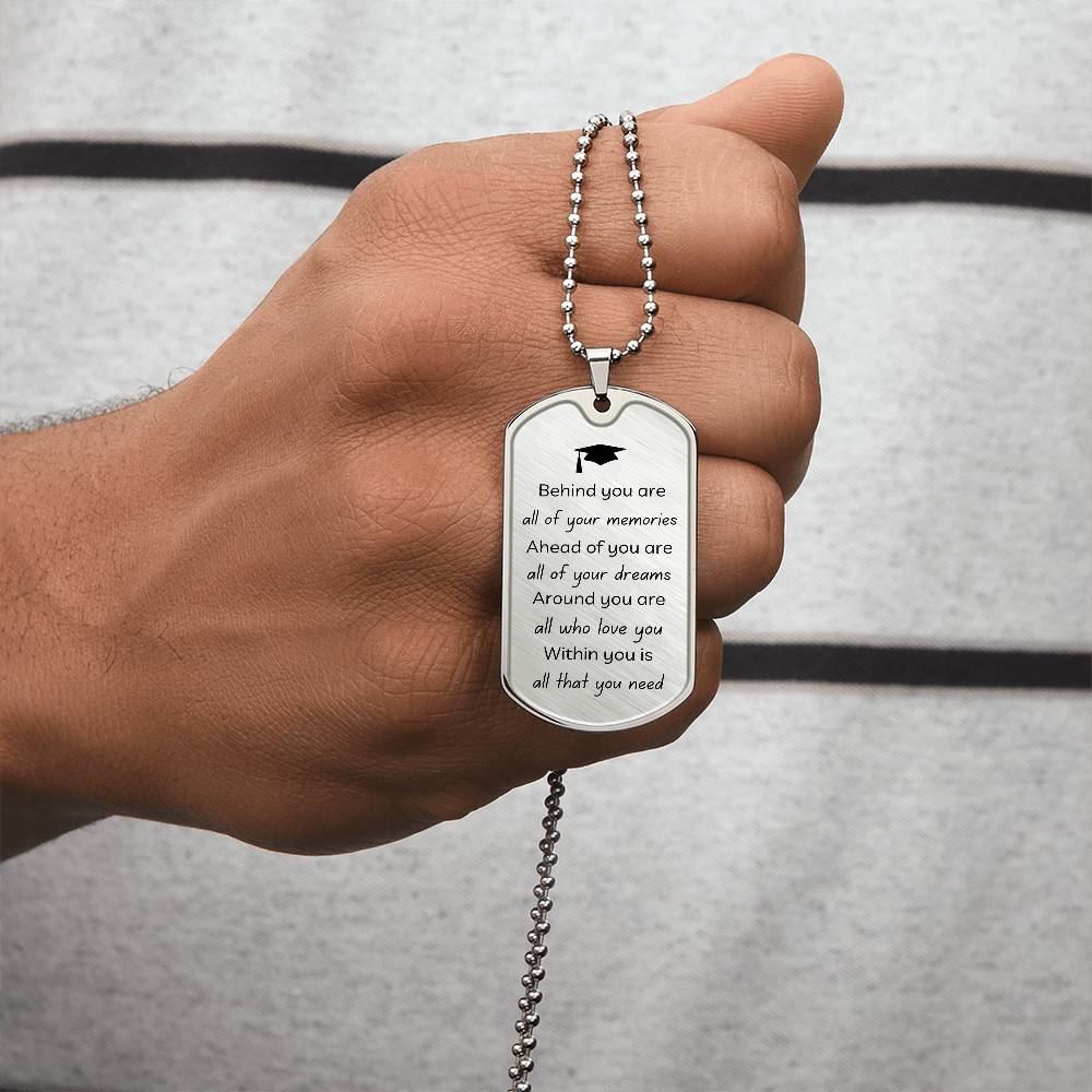 Graduation Dog Tag Gift (Best Seller)