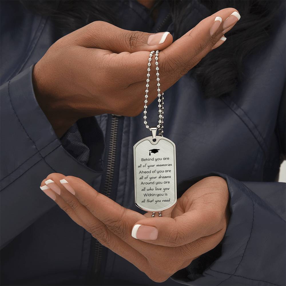 Graduation Dog Tag Gift (Best Seller)