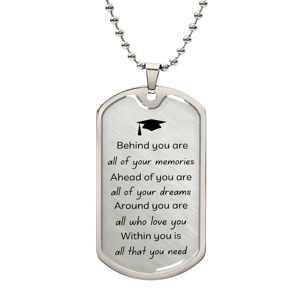 Graduation Dog Tag Gift (Best Seller)