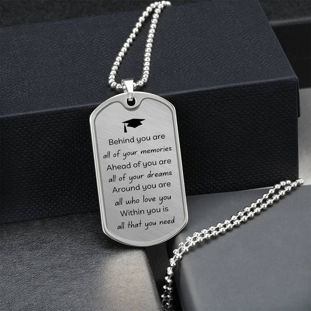 Graduation Dog Tag Gift (Best Seller)