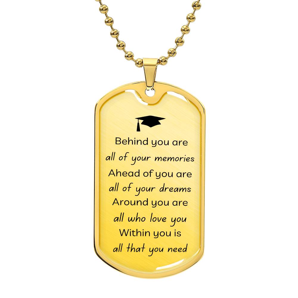 Graduation Dog Tag Gift (Best Seller)