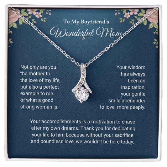 To My Boyfriend's Wonderful Mom | Alluring Beauty necklace